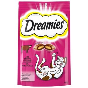 Dreamies Cat Treat Biscuits with Beef 60g