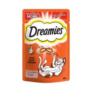 Dreamies Cat Treat Biscuits with Chicken 60g