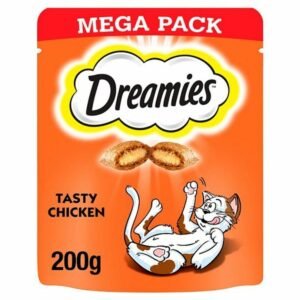 Dreamies Cat Treats With Chicken Mega Pack 200g