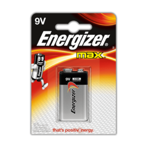 Energizer Alkaline Power 9V Battery 1 Piece