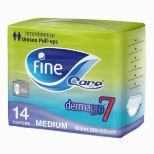 Fine Care Incontinence Unisex Size Medium 14 Diapers