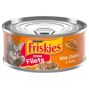 Friskies Gravy Wet Cat Food Prime Filets with Chicken 156g