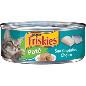 Friskies Pate Wet Cat Foods Sea Captain’s Choice 156g