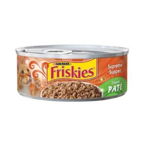 Friskies Wet Cat Food Classic Pate Supreme Supper 156g