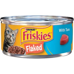 Friskies Wet Cat Food Flaked with Tuna 156g