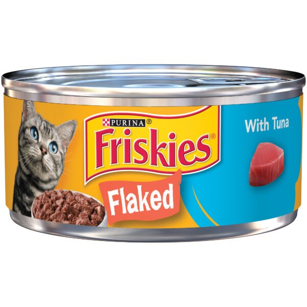 Friskies Wet Cat Food Flaked with Tuna 156g