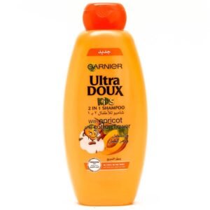 Garnier Ultra Doux Kids 2 in 1 Apricot And Cotton Flower Shampoo 700ml