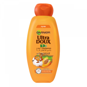 Garnier Ultra Doux Kids 2 in 1 Shampoo with Apricot And Cotton Flower 600ml