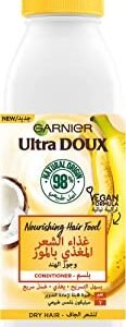 Garnier Ultra Doux Nourishing Banana Hair Food Conditioner For Dry Hair 350ml