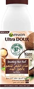 Garnier Ultra Doux Smoothing Coconut Hair Food Conditioner For Dry and Frizzy Hair 350ml