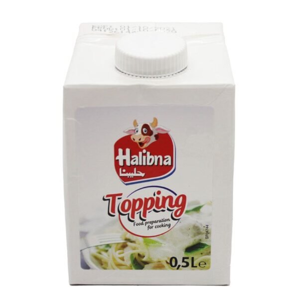 Halibna Topping Food Preparation For Cooking 500ml