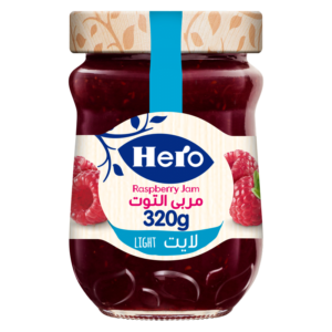 Hero Raspberry Jam Light 320g