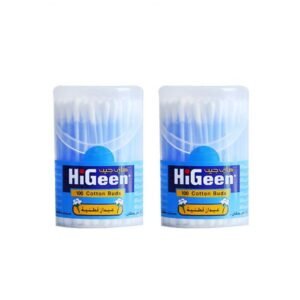 HiGeen Cotton Buds 2 x 200 Pieces