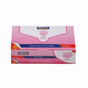 Higeen Face Mask Pink 50 Pieces