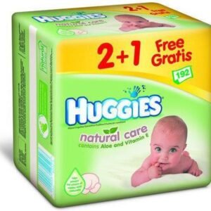 Huggies Baby Wipes With Aloe Vera 2 + 1 Free