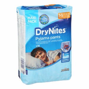 Huggies Drynites Pyjama Pants Boys (3-5) Years 16 Pieces