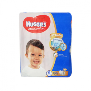 Huggies Jumbo Baby Diapers Size 5 Weight (12-22 Kg) 36 Pieces