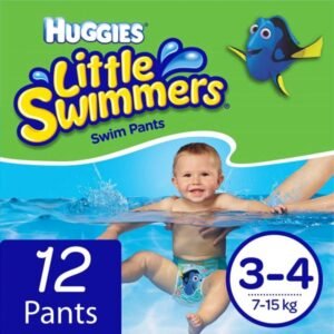 Huggies Little Swimmers Pants Size 3-4 (7-15Kg) 12 Pants