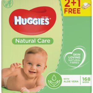 Huggies Wipes Natural Care 3X56 Pieces