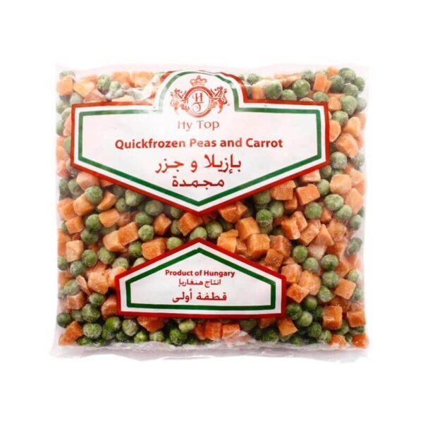 Hy Top Peas and Carrot Frozen 400g