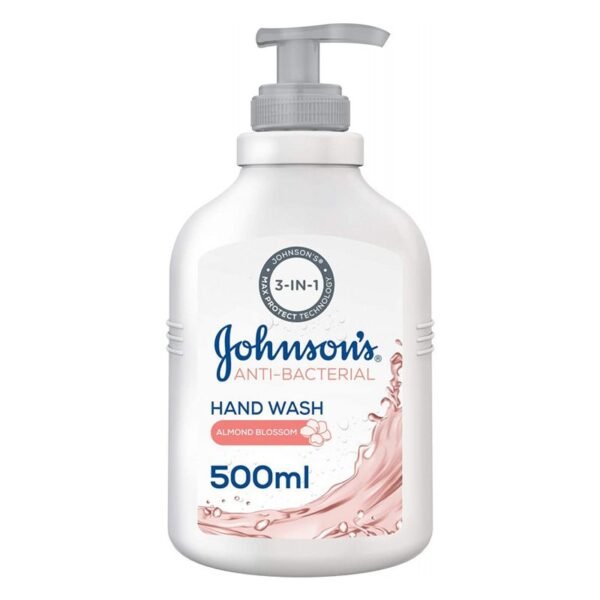 Johnson Anti Bacterial Liquid Hand Wash Almond Blossom 500ml