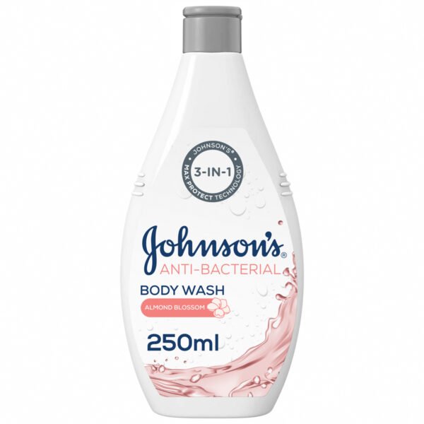 Johnson Body Wash Anti Bacterial Almond Blossom 250ml