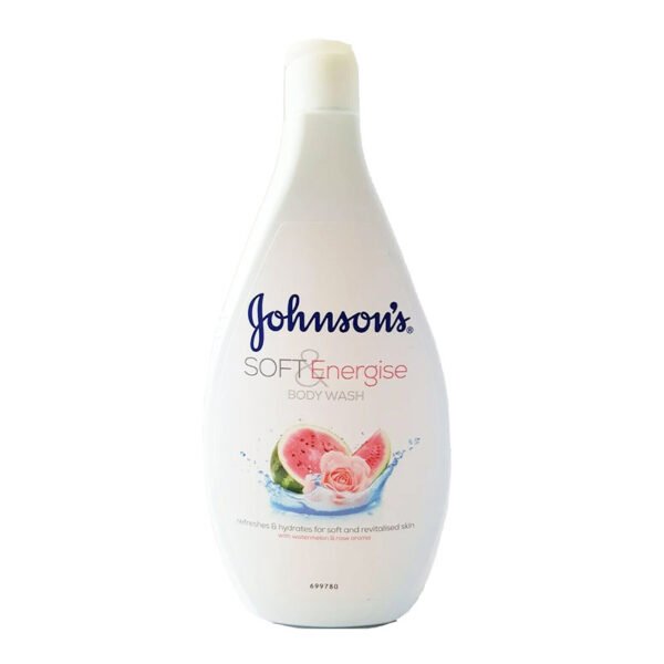 Johnson Soft Energise Body Wash with Watermelon and Rose Aroma 400ml