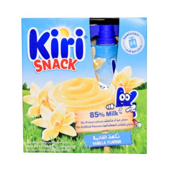 Kiri Snack Vanilla Flavour 4 Pieces