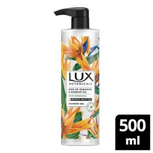 Lux Botanicals Shower Skin Renewal with Bird Of Paradise and Rosehip Oil 500ml