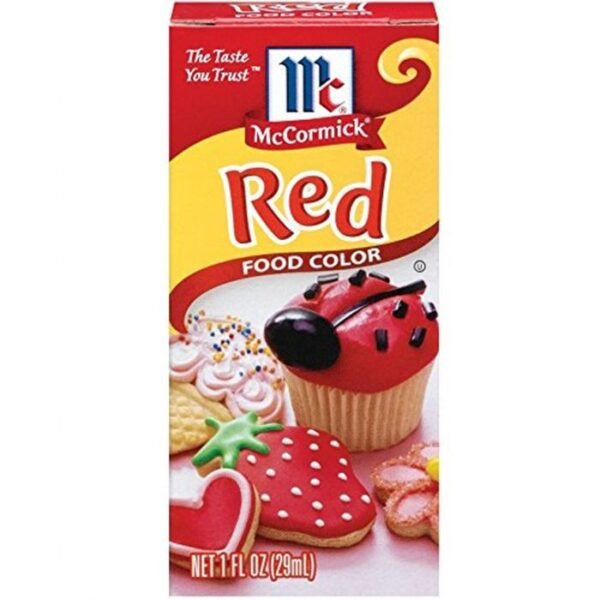 McCormick Red Food Colour 29ml