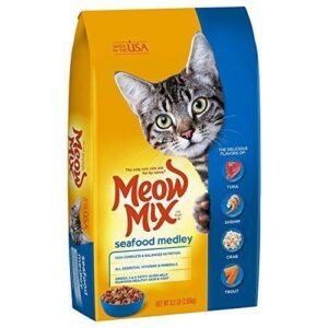 Meow Mix Seafood Medley Dry Cat Food 2.86Kg