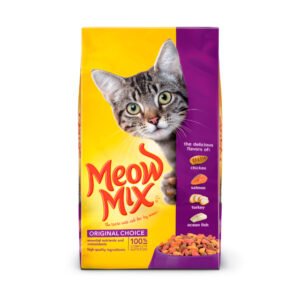 Meow Mix Tender Centers Chicken and Turkey Flavors Cat Food 1.42kg