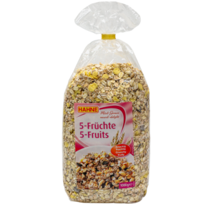 Hahne Muesli 5 fruits 1000g