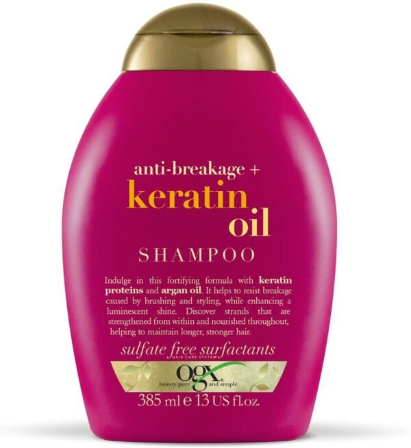 Ogx Anti Breakage Keratin Oil Shampoo 385ml