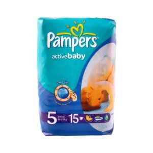 Pampers Active Baby Diapers Junior Size 5 15 Diapers