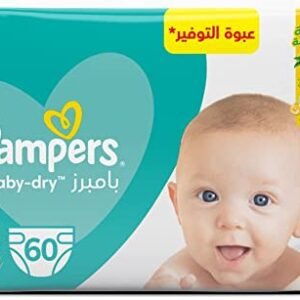 Pampers New Baby Dry Diapers Size 2 Mini 3-8Kg 60 Diapers