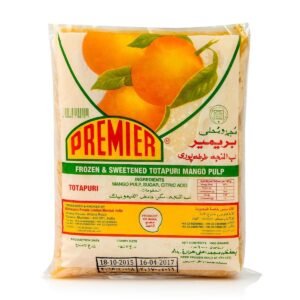 Premier Frozen and Sweetened Mango Pulp 1 Kg