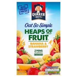 Quaker Oats Oat So Simple Banana And Strawberry 284g