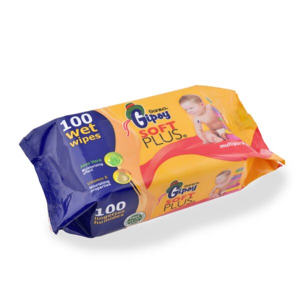 Sanita Gipsy Soft Plus Wet Wipes 100 Wipes