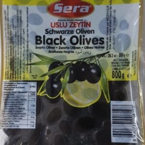 Sera Black Olive Vaccum 800g