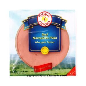 Siniora Slice Beef Mortadella Plain 200g