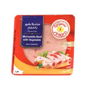 Siniora Slice Beef Mortadella with Vegetables 200g