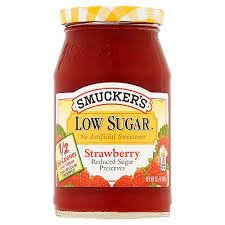 Smucker’s Low Sugar Preserves Reduced Sugar Strawberry?440g