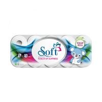 Soft Toilet Roll 2 Ply 10 Rolls