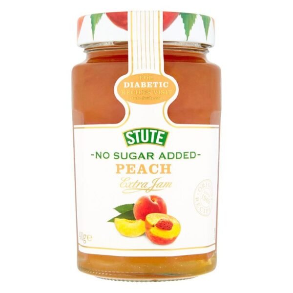 Stute No Sugar Added Peach Extra Jam 430g