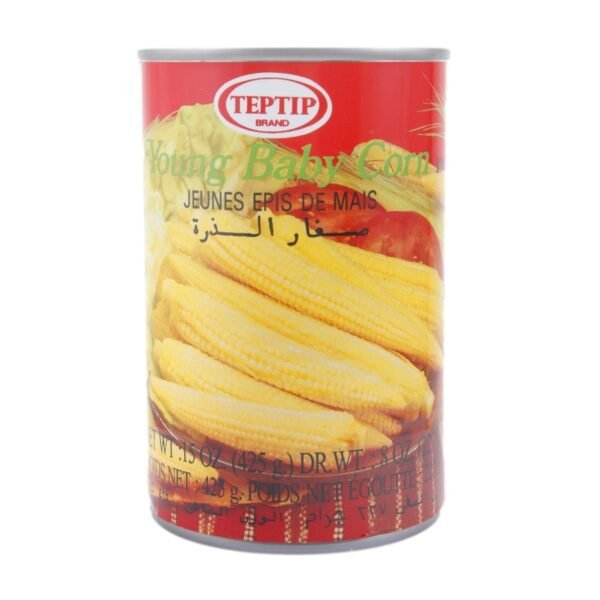 Teptip Yong Baby Corn In Brine 425g