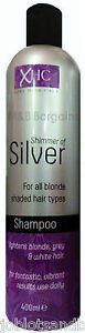 Xpel Hair Care Xhc Shimmer Of Silver Shampoo Purple Toning For Blonde Hair 400ml