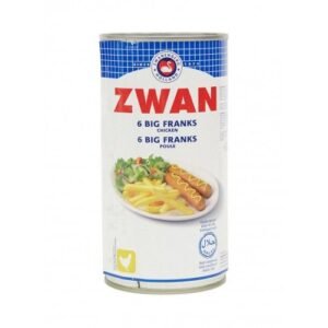 Zwan 6 Big Franks Chicken Sausages 300g