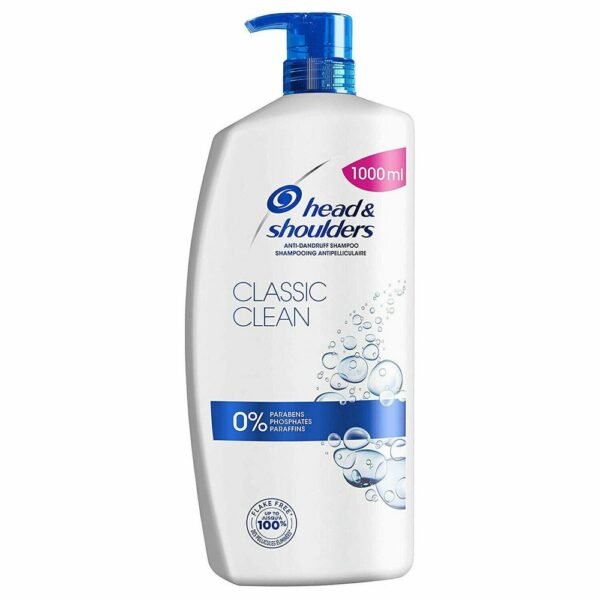 Head and Shoulders Classic Clean Shampoo 1000ml