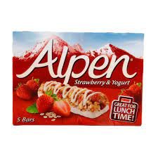 Alpen Strawberry With Yogurt 145g 5 Pieces